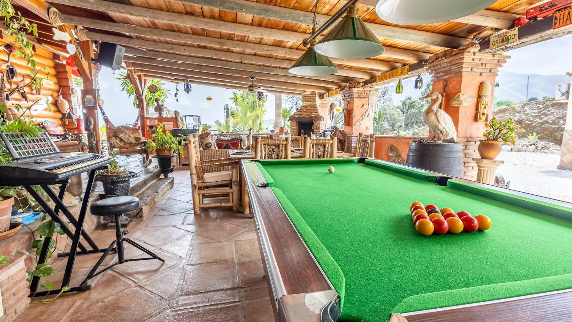 Luxurious Private Cabin Pool Hottub & Fireplace Malaga
